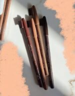مداد ابرو قهوه ای ویولت برس دار | Violet - Image 3